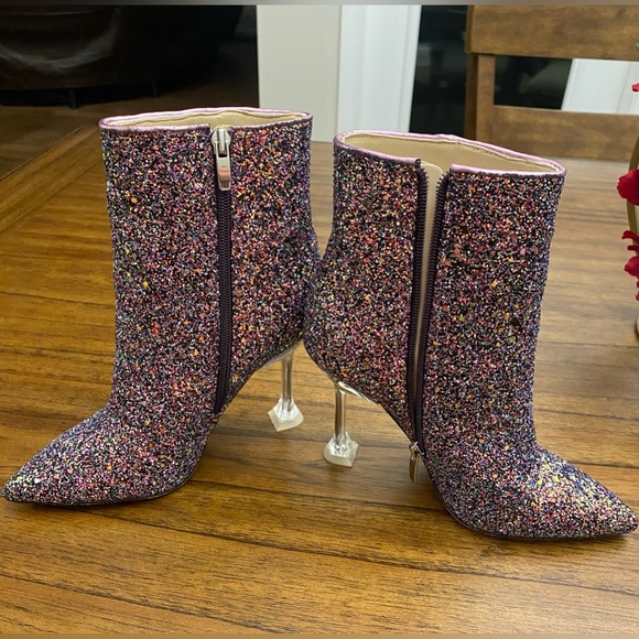 Nine West Glitter Booties - Picture 6 of 11